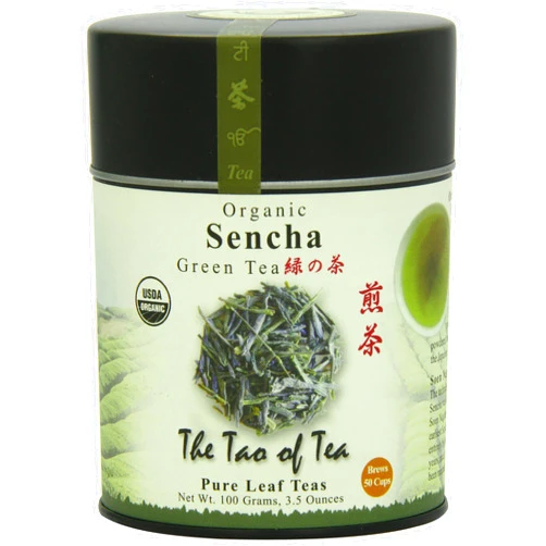 The Tao of Tea, Sencha Green Tea, Loose Leaf, 3.5 Ounce Tin
