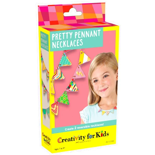 Creativity for Kids Pretty Pennant Necklaces Kit