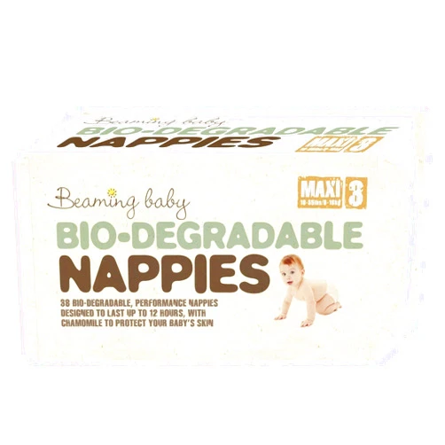 Beaming Baby Bio-Degradable Maxi Nappies 38'spieces