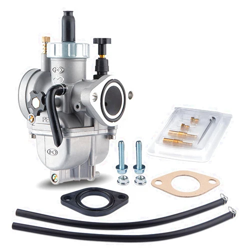 NOBIMOTO PE Carburetor 24mm Carb Kit for 140cc-150cc Flange Motorcycle Engine Carb with Carb Jets for Motorcycle Dirt Bike ATV Quad UTV Scooter