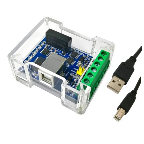 DSD TECH SH-U11F Isolated USB to RS485 RS422 Converter Built-in FTDI chip for Industrial Application
