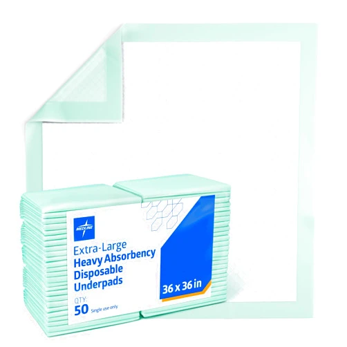 Medline Super Absorbent Underpad, 36