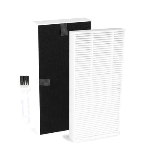VCLENA Filter for Febreze FRF102B, for Honeywell U Filter Clean Replacement with Odor Reducing Prefilter 2 Pack