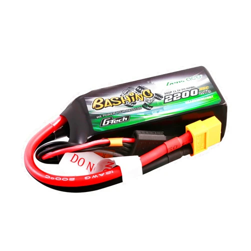 Gens ace G-Tech Bashing 2200mAh 11.1V 35C 3S Lipo Battery with XT60 Plug