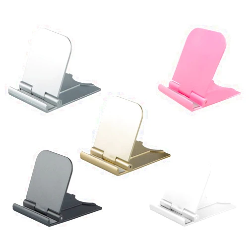 AIFUDA 5 Pcs Foldable Cell Phone Stands, AIFUDA Portable Phone Holder Universal Cellphone Desktop Cradle for Tablets, Reader, Mini iPad, Smartphone