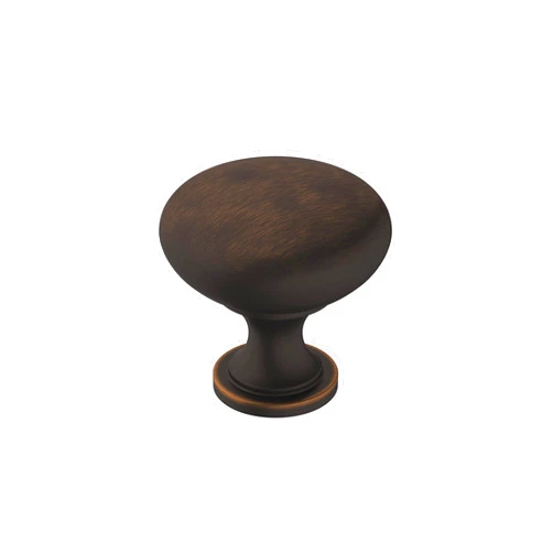 Amerock | Cabinet Knob | Oil Rubbed Bronze | 1-1/4 inch (32 mm) Diameter | Era | 1 Pack | Drawer Knob | Cabinet Hardware