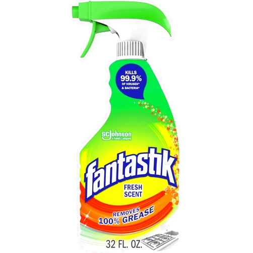 Fantastik All Purpose Cleaner, Multipurpose Surface Cleaner & Kitchen Grease Removal, Packaging Designed to Prevent Leakage and Breakage, Fresh Scent, 32 Fl Oz