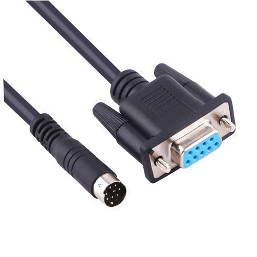 Green-utech 6FT DB9 to RS232 MD 8p Male Serial Cable for Rockwell AB MicroLogix 1400 PLC Programming 1761-cbl-pm02