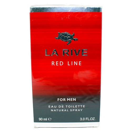 LA RIVE Red Line, 3 oz Eau De Toilette Spray for Men. Ships with tracking no.