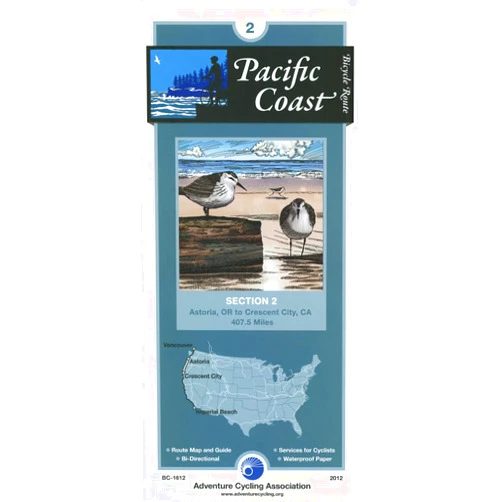 By Adventure Cycling Association (Author) Pacific Coast Bicycle Route - 2: 