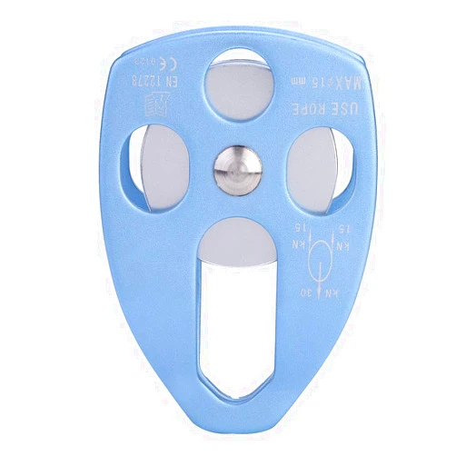 RiToEasysports Mountaineering Pulley, High Strength 32KN Rock Climbing Roller Pulley Gear for Outdoor Rock Climbing