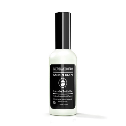 Oak City Beard Company Ambroxan - (3.4oz-100ml) - Cologne - Eau de Toilette - Amber - Velvety - Sweet - Musky - Perfume