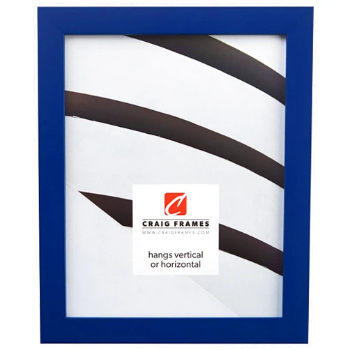 Craig Frames Confetti, Modern Blue Picture Frame, 20 x 30 Inch