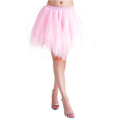 BIFINI Adult Women 80's Tutu Skirt Layered Tulle Petticoat Halloween Tutu
