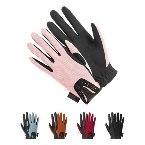 Thapower Women Horse Riding Gloves Winter Equestrian Horseback Gloves Lady Youth Girl Outdoor Star Pattern Mitts Perfect for Biking Cycling Gardening