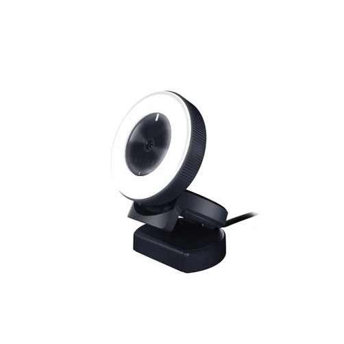 Razer Kiyo Streaming Webcam: 1080p 30 FPS / 720p 60 FPS - Ring Light w/Adjustable Brightness - Built-in Microphone - Advanced Autofocus