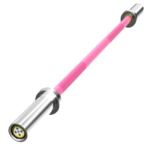 POWER GUIDANCE Chrome Olympic Barbell Bar, 2 Inch Weight Bar for lifting, Hip Thrusts,Universal Strength Training Bars ​4ft/5ft/6ft