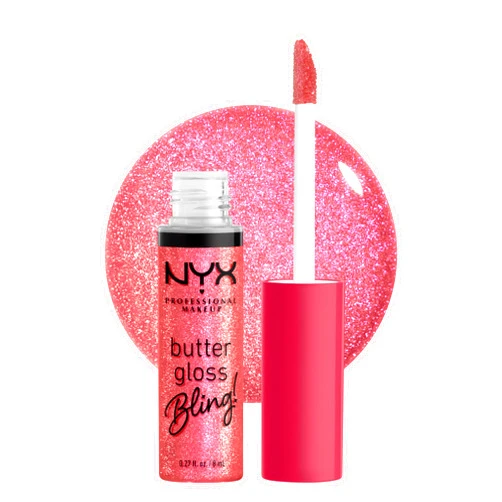 NYX PROFESSIONAL MAKEUP Butter Gloss Bling Lip Gloss, Non Sticky and Shiny Vegan Lip Makeup - She Got Money