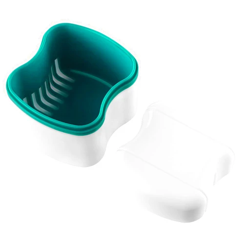 Milisten 1pc Case Retainer Case Denture Case Denture Container Denture Storage Case Denture Storage Container