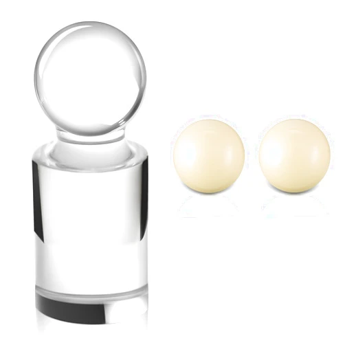 Silipull Roulette Win Marker and 2 Pcs 15 mm Roulette Balls Acrylic Roulette Marker Roulette Accessories Wheel Table Game Set