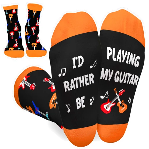FOURSTUFF Book, Fishing, Hiking, Gamer, Camping, Pickle, Music, Foods, Ballerina, Bigfoot - Hobbies Socks for Women Men