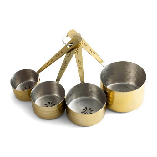 DaySpring - Aarti Sequeira - Good Measure - 4 Inspirational Metal Measuring Cups Set