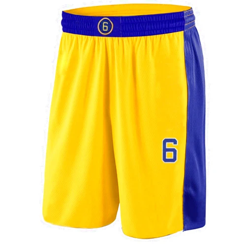 Majestic Intersport Yellow Kids Basketball Jersey Shorts Youth Sizes