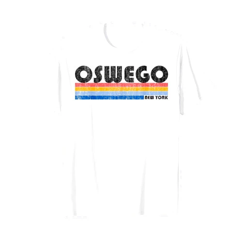 Cool 80's Like Shirts Vintage 1980s Style Oswego NY T-Shirt T-Shirt