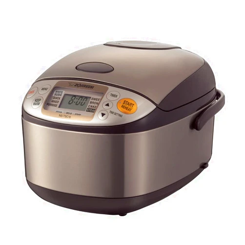 Zojirushi NS-TSC10 5-1/2-Cup (Uncooked) Micom Rice Cooker and Warmer, 1.0-Liter