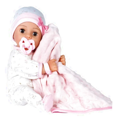 Adora Adoption Baby Cherish - 16 inch Realistic Newborn Baby Doll with Doll Accessories and Certificate of Adoption