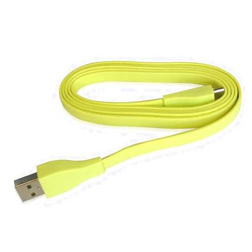 QJYTH Cord Replacement for UE Boom Charger, 1.2m USB Charging Cable Compatible with Logitech Ultimate Ears Boom 3/ MEGABOOM 3/ UE Wonderboom/UE Boom/Megaboom/Mega Boom (Yellow)