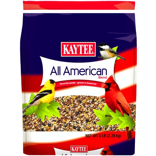Kaytee All American Wild Bird Food Seed Blend, 5 Pound