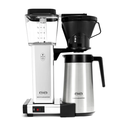 Technivorm Moccamaster 79112 KBT Coffee Brewer, 40 oz, Polished Silver