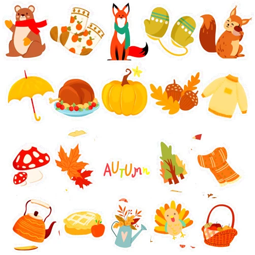 Fancy Land 140Pcs Fall Temporary Tattoos for Kids Thanksgiving Autumn Individual Tattoo Stickers for Boys Girls Themed Party Decoration Favors Goodie Bag Stuffers