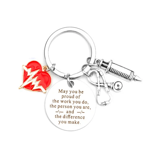 NANQUAN Nurse Gifts Nurse Keychain, Nurse Practitioner Gifts Nursing Student Gifts Medical Assistant Gifts Graduation Gifts Doctor Gifts, Nurse Gifts for Women, Teacher Appreciation Gifts, Thanksgiving Gifts