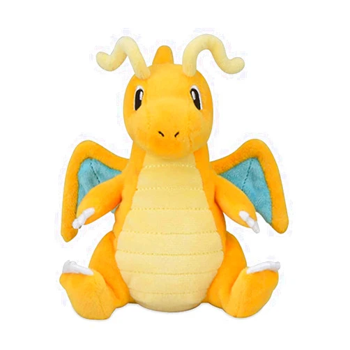 Pokemon Center: Sitting Cuties: Dragonite Plush # 149 - Generation 1-6 in