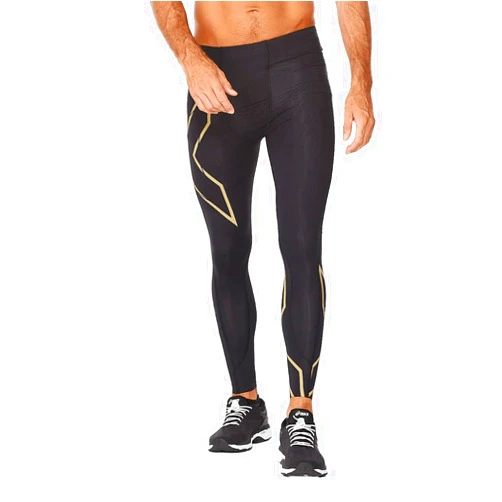 2XU Men's Light Speed Compression Tights - Lightweight & Flexible Support for Improved Running Performance