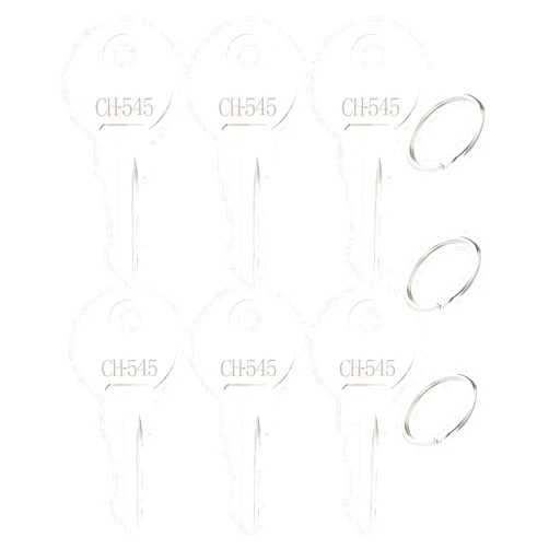 Badogrio 6 Pack CH545 Replacement Keys for Truck Boat Trailer RV Camper Tool Box Lock Compatible with UWS Buyers Products Dee Zee Delta Weatherguard Kobalt Husky Tool Box