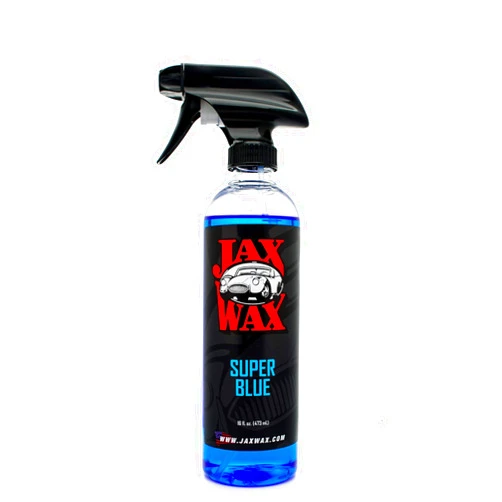 Jax Wax Super Blue Commercial Grade Solvent Based Dressing for Rubber, Plastic, and Vinyl (16 oz)