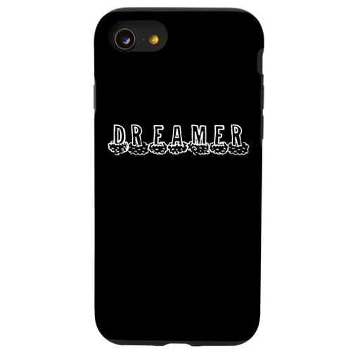 Day Dreamer In The Clouds iPhone SE (2020) / 7 / 8 Dreamer Cute Fluffy Clouds Rainbow Daydreamer Imagination Case