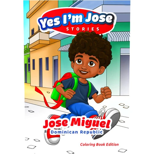By Jose Miguel Martinez (Author), Carlos E Santana (Author) YesImJose Stories: Jose Miguel Dominican Republic - Coloring Book Edition