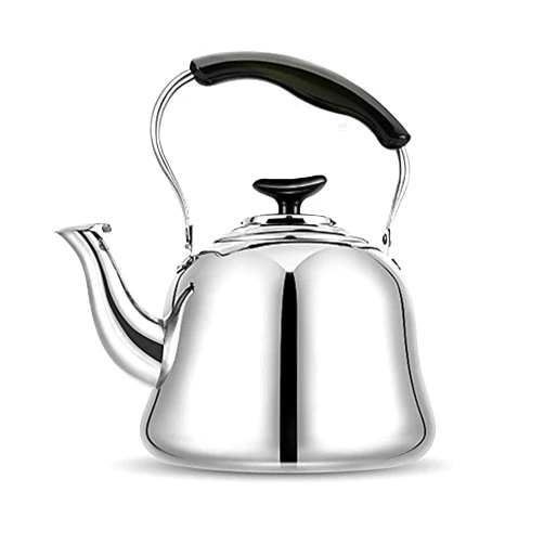 Weftnom Tea Kettle Stovetop Teapot 2 Liter Stainless Steel Hot Water Kettle Whistling -Mirror Finsh,Folding Handle,Fast To Boil, Whistling Teakettles