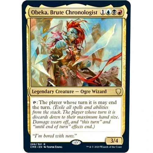 Magic: The Gathering Singles Obeka, Brute Chronologist - Foil