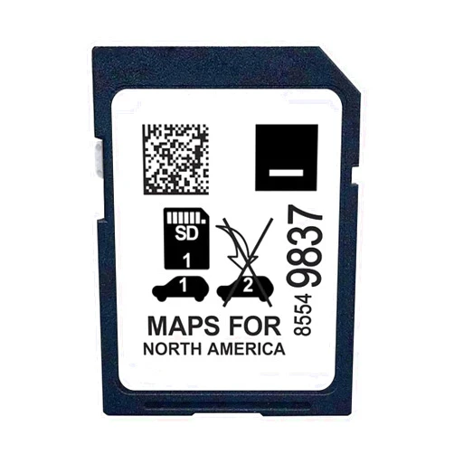 Calement 85549837 Latest 2023 North America Car Map SD Navigation Card. The USA/Can/Mex Maps. Fit for 2021-2023 Envision, XT6, Silverado 1500 2500 HD 3500 HD, Sierra 2500 HD 3500 HD, Silverado 1500 LTD 2022.