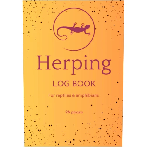 Mr Jordan Trevor Nickson Herping Log Book: A easy to use reptile & amphibian record keeper, 98 Pages, Ideal for reptile enthusiasts.