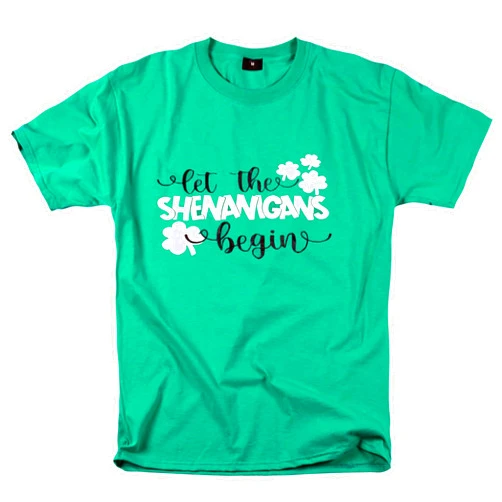 Mawjom Women St Patrick's Day Shirt Funny Saint Patricks Day T-Shirt for Men Lucky Clover Graphic Irish Shamrock Novelty Tee