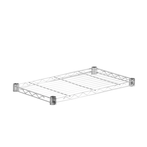 Honey-Can-Do SHF250C1424 Steel Wire Shelf for Urban Shelving Units, 250lbs Capacity, Chrome, 14Lx24W
