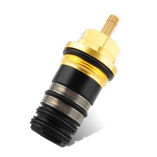 Nahntaipy 𝑼𝒑𝒈𝒓𝒂𝒅𝒆𝒅 94282000 Thermostatic Cartridge Fit for Hansgrohe Ecostat Showers, Fit for two-hole and three-hole thermostatic tub fillers, 3/4 Inch with Brass Stem