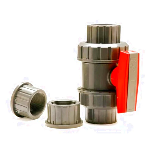 Red Flag Products True Union Ball Valve Water Pump Socket with Extra End Connector, 1-Inch