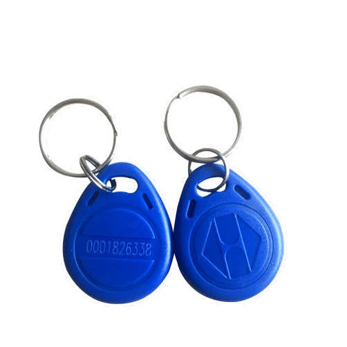 YARONGTECH 125khz key fob, access rfid tag em4100 chip for access control (pack of 10)